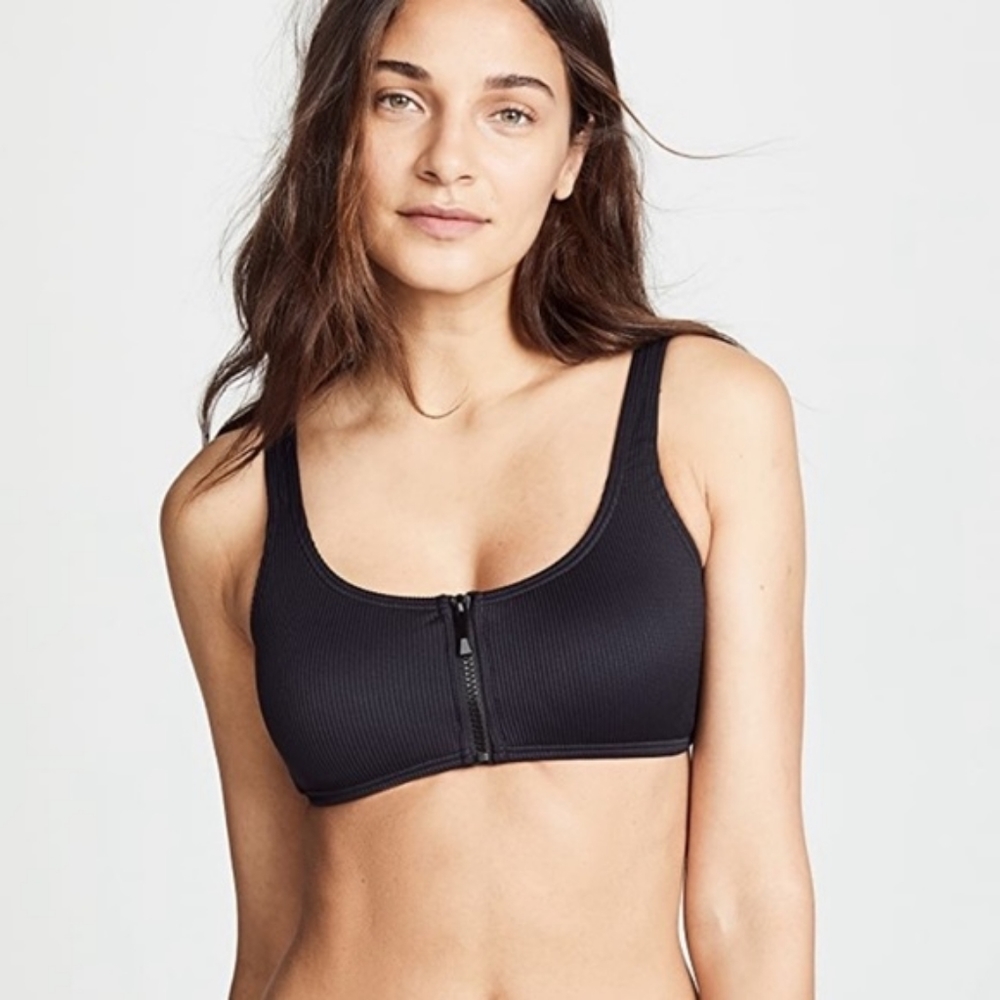 Kate Spade Black Marco Island Zipper Top SizeM